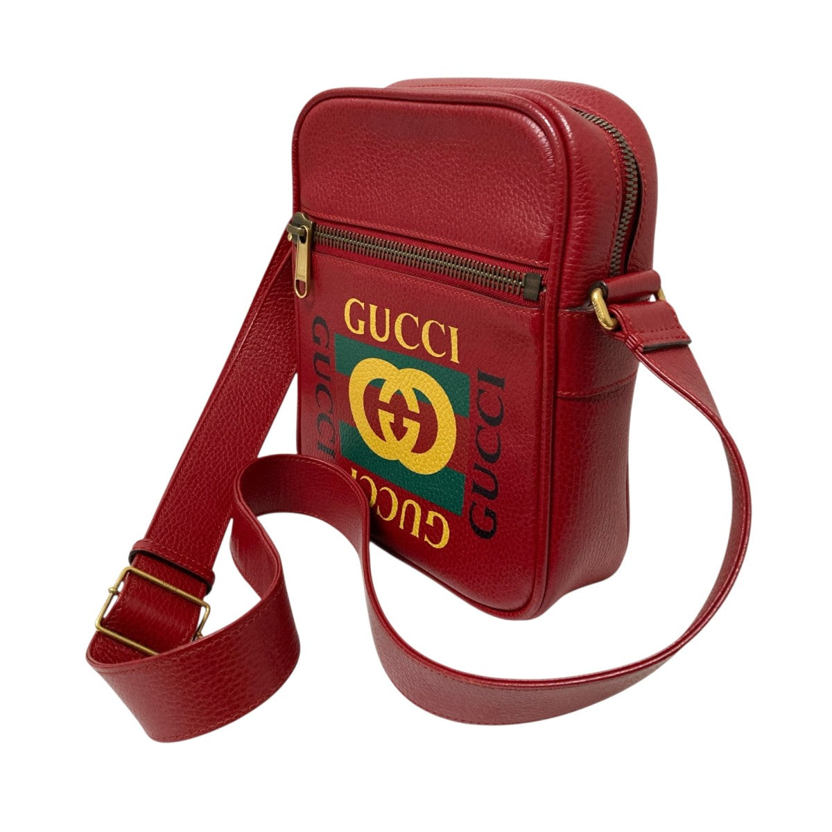 GUCCI グッチプリントメッセンジャーバッグ523591 古着・中古-3枚目のアイテム画像