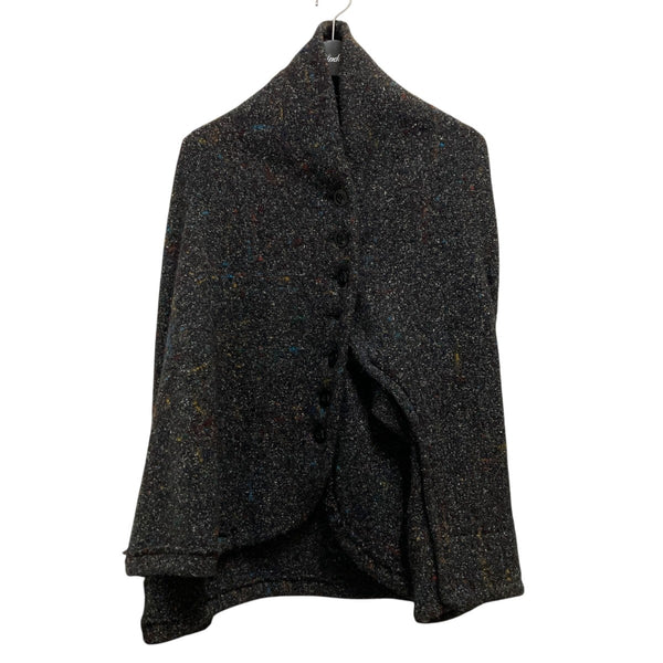 【極美品】ワイズ☆ジャガード　変形デザイン　ポンチョ　ダブルジップ　近年モデル 8018001645931_1_grande.jpg?v=