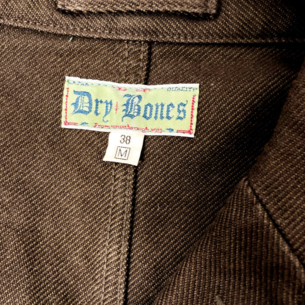 Dry bones カバーオール 古着・中古-4枚目のアイテム画像