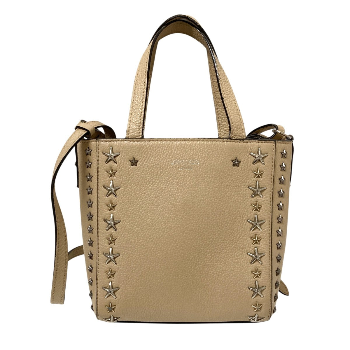 JIMMY CHOO 2WAYスタッズショルダーバッグ 古着・中古-1枚目のアイテム画像
