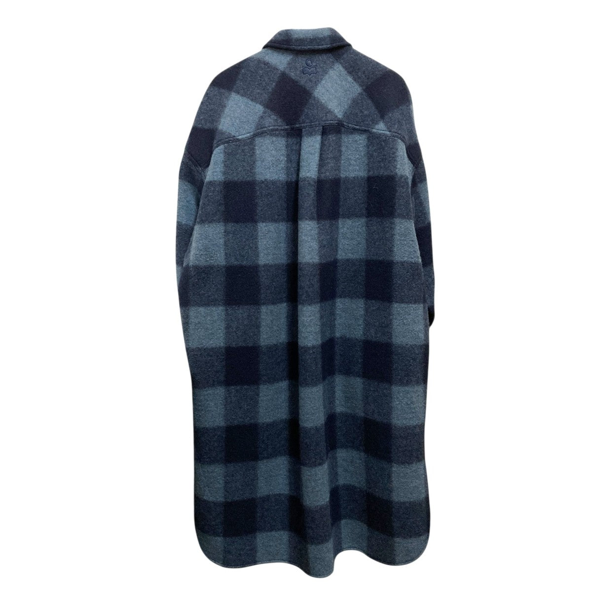 ISABEL MARANT ETOILE FONTIZI BLANKET LONG COATチェックコートMA0985 21009E 古着・中古-2枚目のアイテム画像