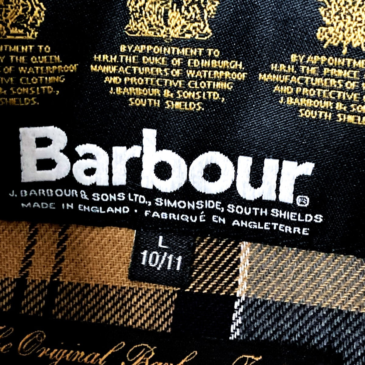 Barbour CLASSIC BEDALEオイルドジャケット1302090 古着・中古-6枚目のアイテム画像