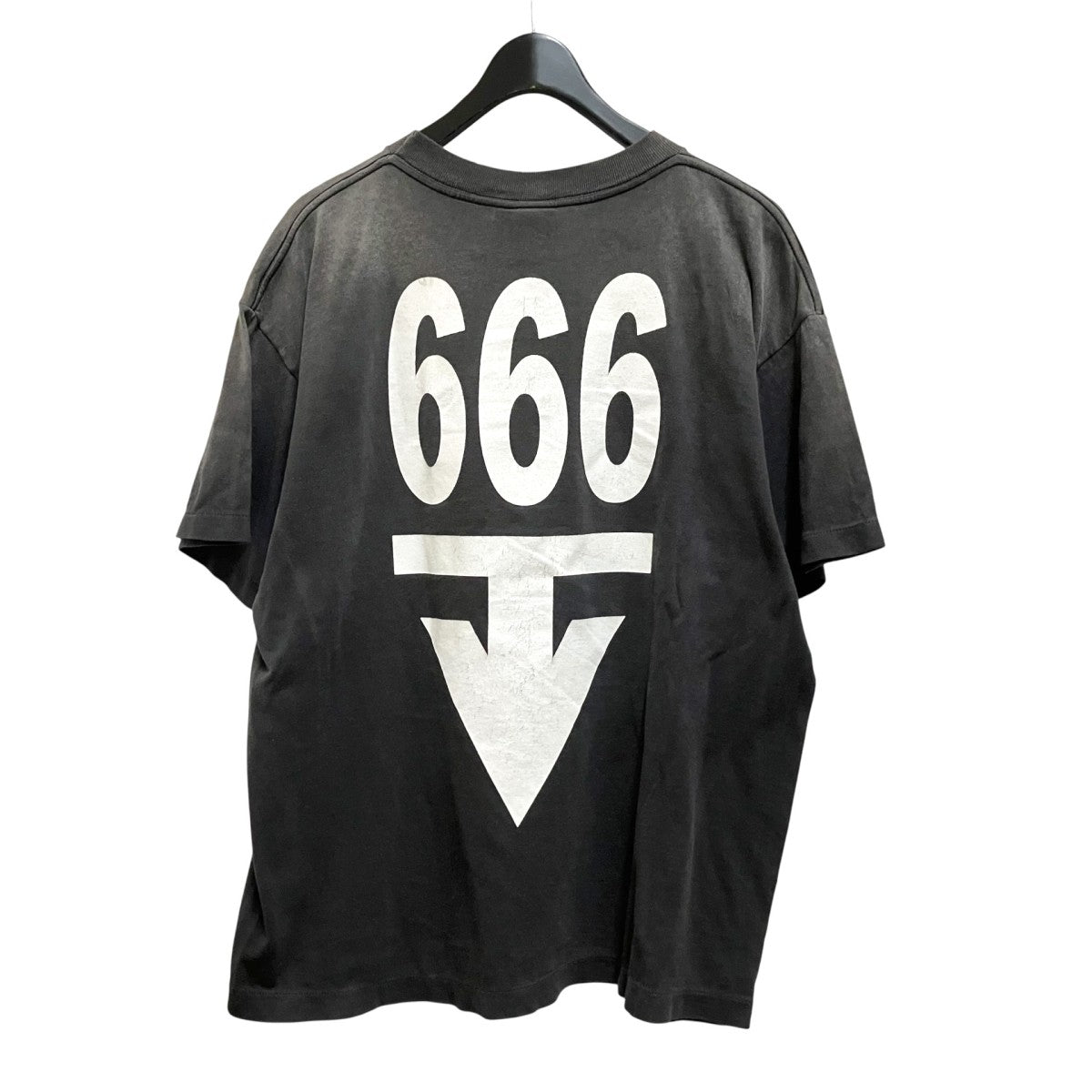 SAINT MICHAEL 加工半袖TシャツSM HR1 0000 C47 古着・中古-2枚目のアイテム画像