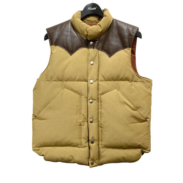 SUGAR CANE(シュガーケーン) ダウンベスト ベージュ サイズ M｜【公式