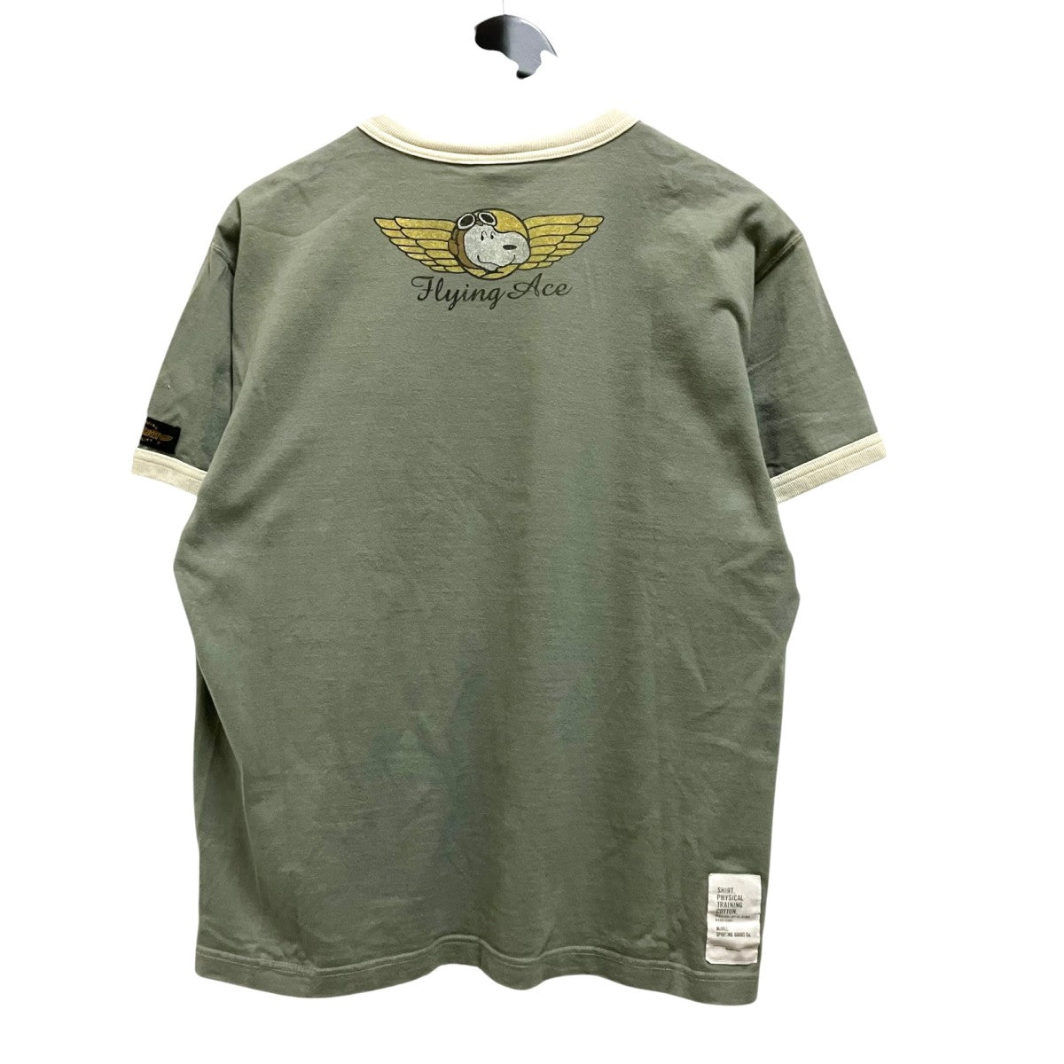 TOYS McCOY×PEANUTS リンガーTシャツ 古着・中古-2枚目のアイテム画像