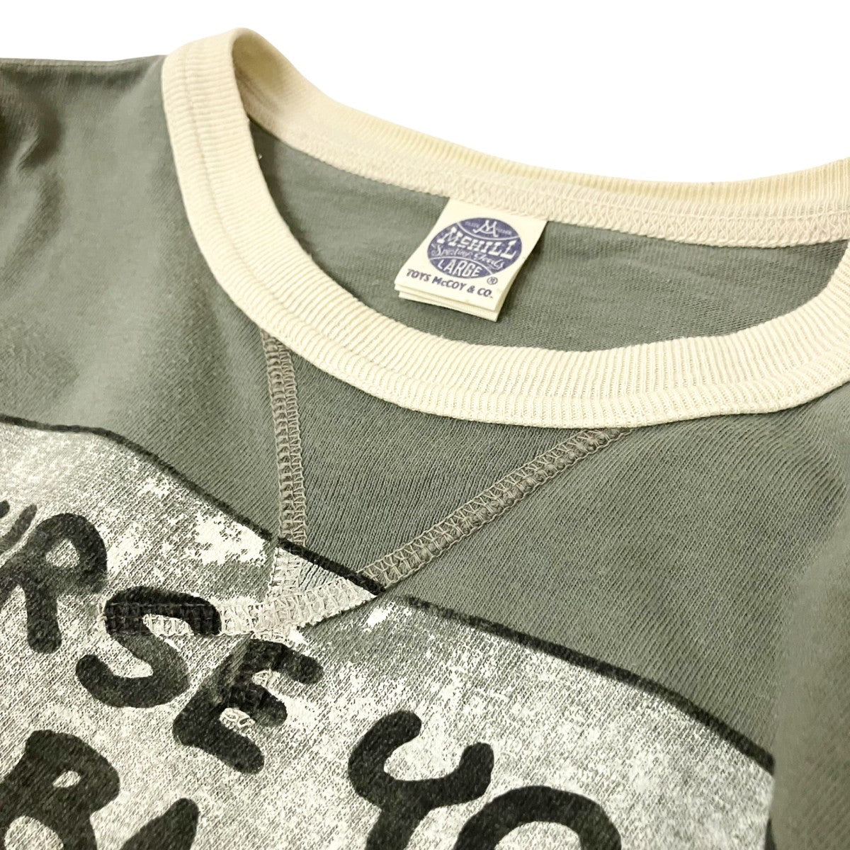TOYS McCOY×PEANUTS リンガーTシャツ 古着・中古-3枚目のアイテム画像