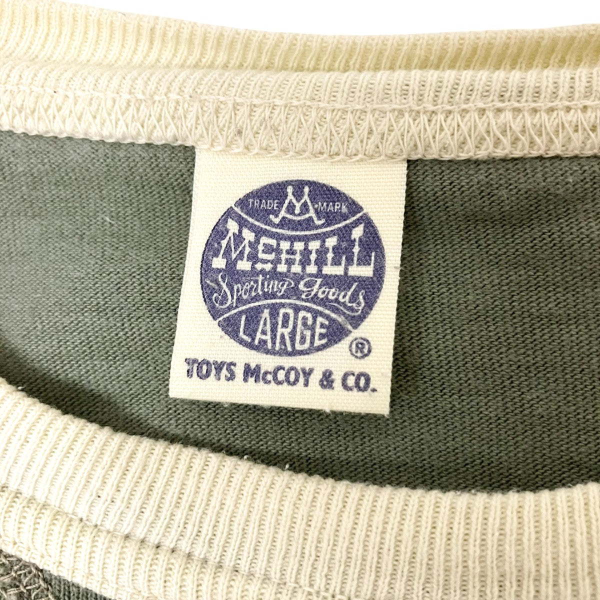 TOYS McCOY×PEANUTS リンガーTシャツ 古着・中古-4枚目のアイテム画像