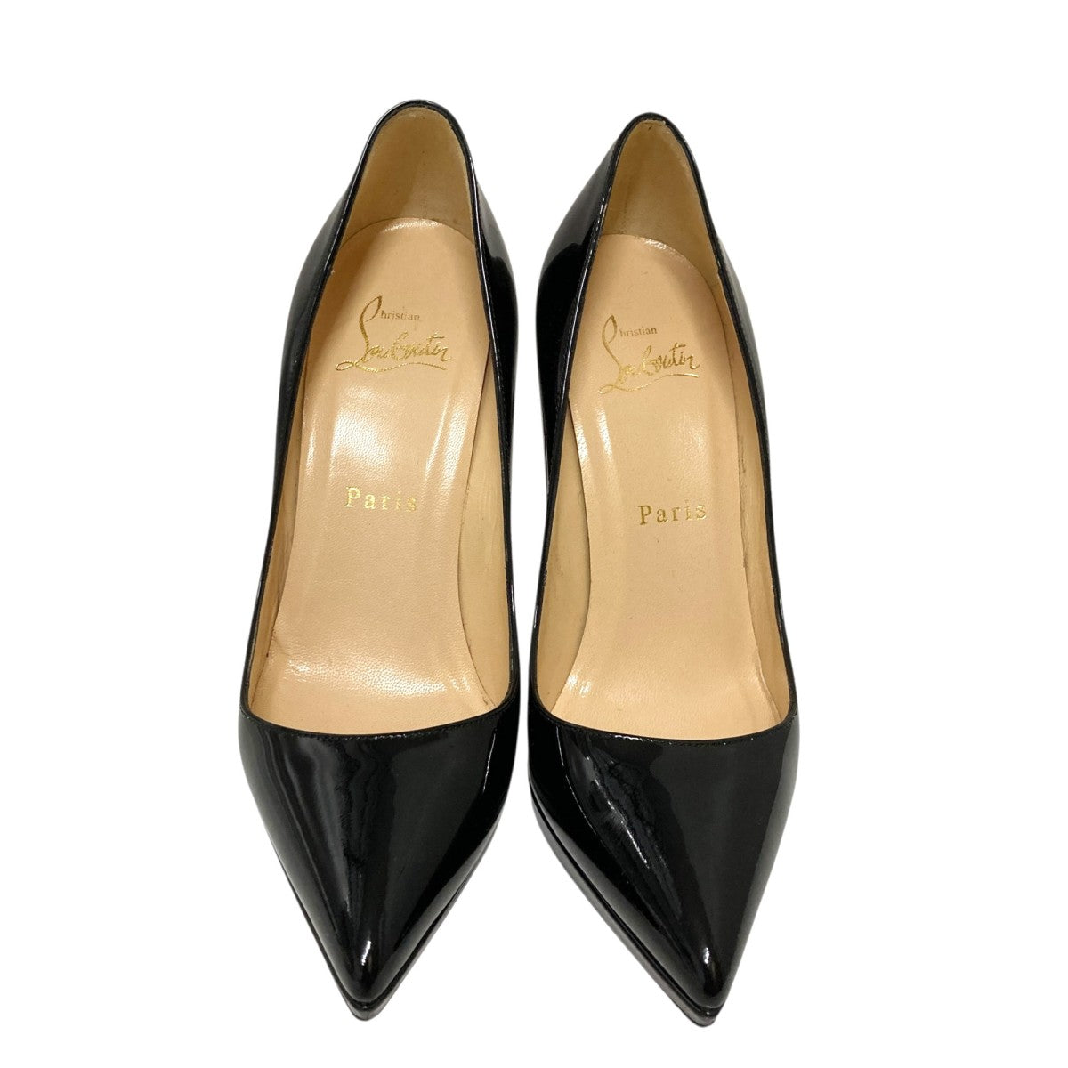 未使用 クリスチャン ルブタン PIGALLE 120 パテント 36.5 黒 【公式通販】