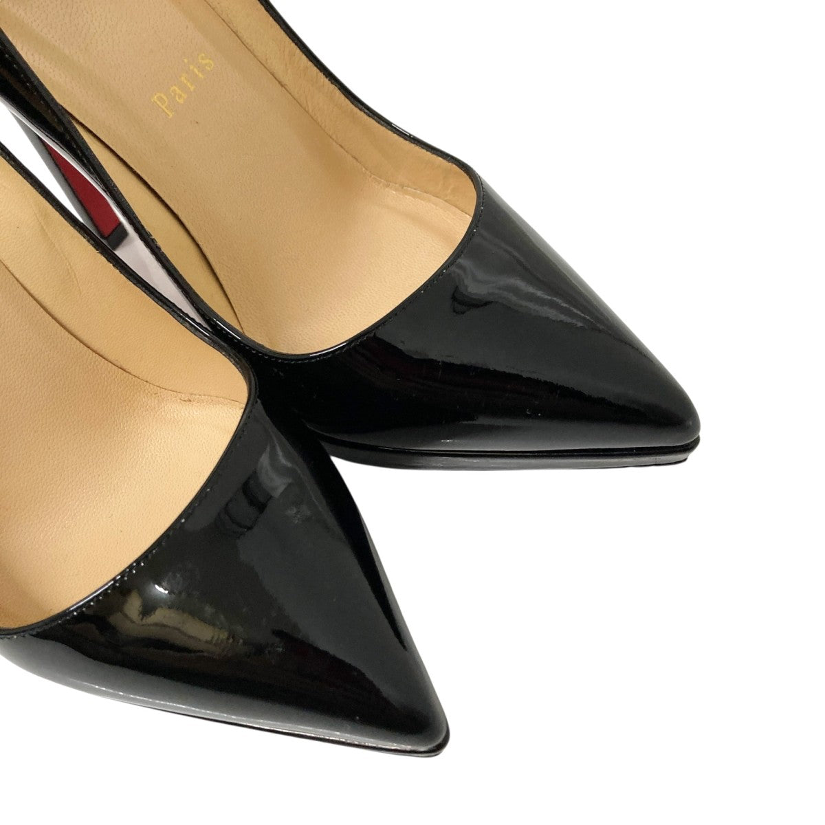 Christian Louboutin PIGALLE PLATO 120ポインテッドトゥパンプス1110971 古着・中古-6枚目のアイテム画像