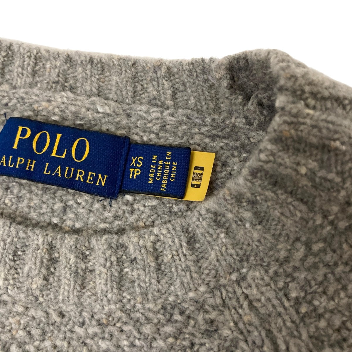 POLO RALPH LAUREN ラグランニット 古着・中古-4枚目のアイテム画像