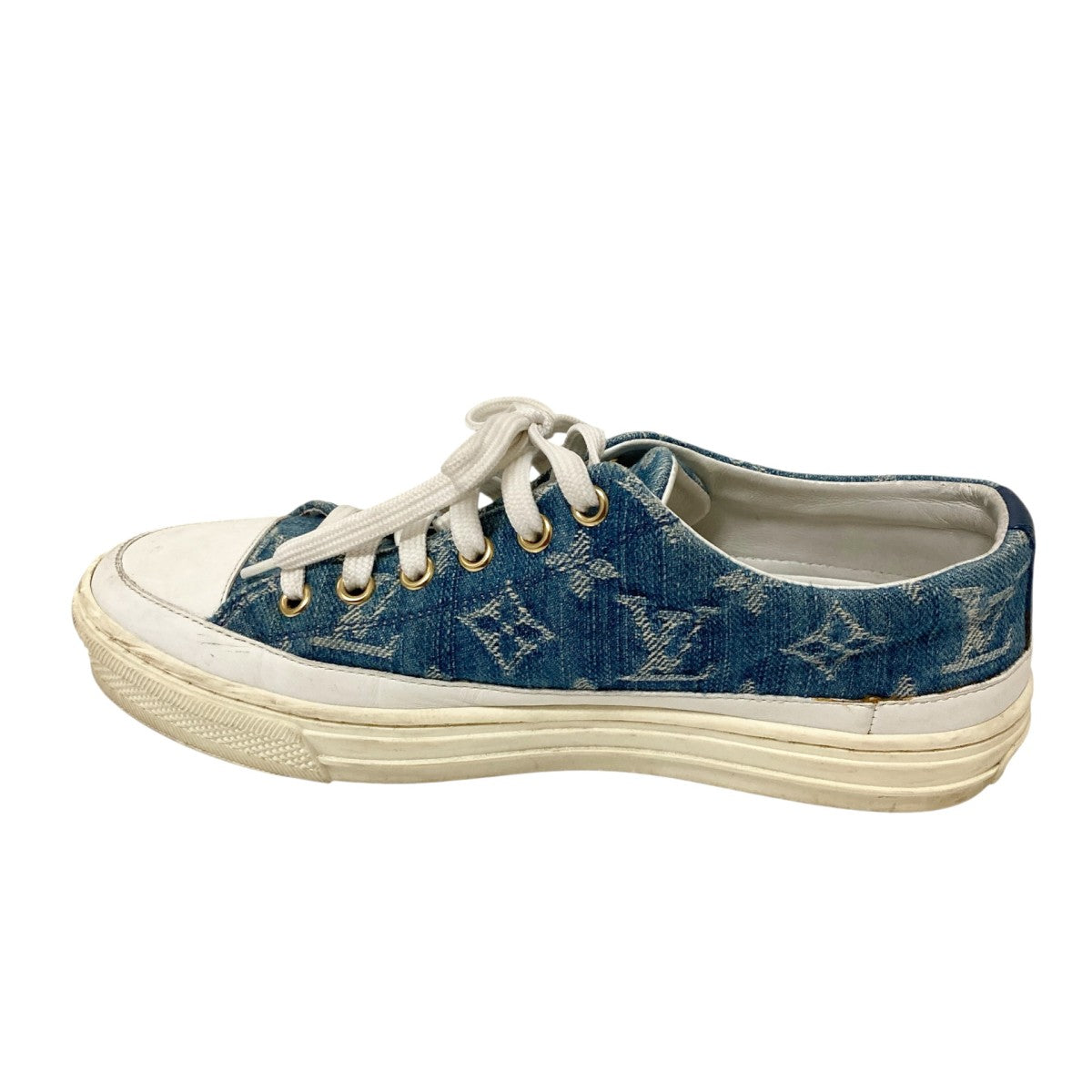 LOUIS VUITTON モノグラムスニーカーCL1108 古着・中古-4枚目のアイテム画像