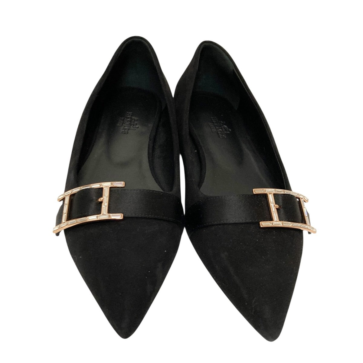 HERMES(エルメス) ポインテッドトゥパンプスBN212136Z2106