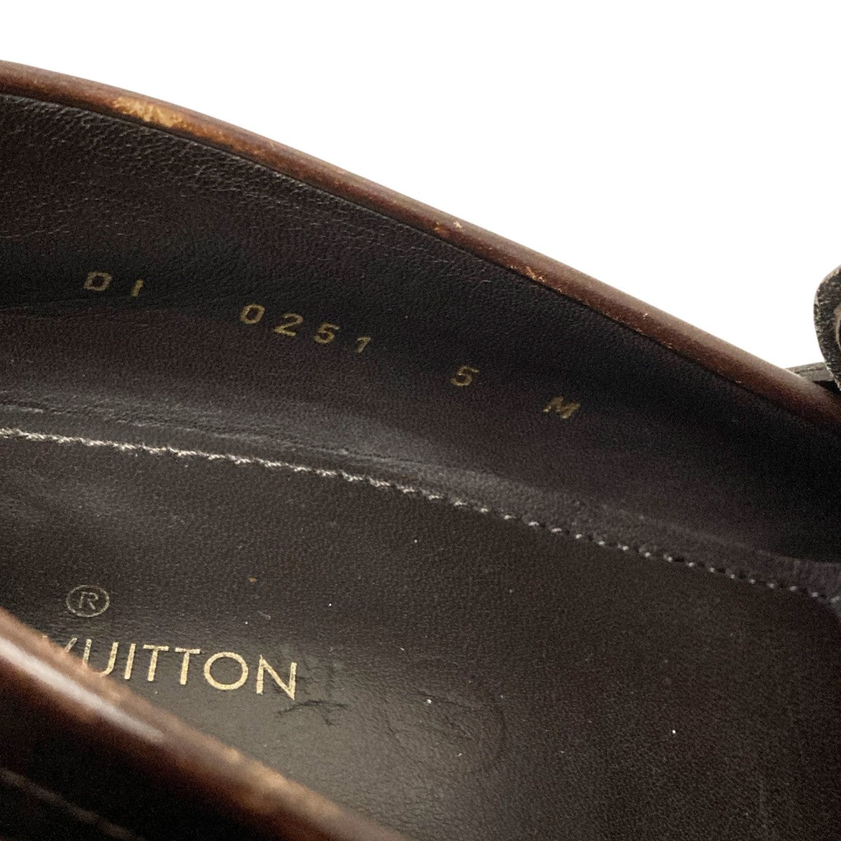 LOUIS VUITTON モノグラムローファーDI0251 古着・中古-8枚目のアイテム画像