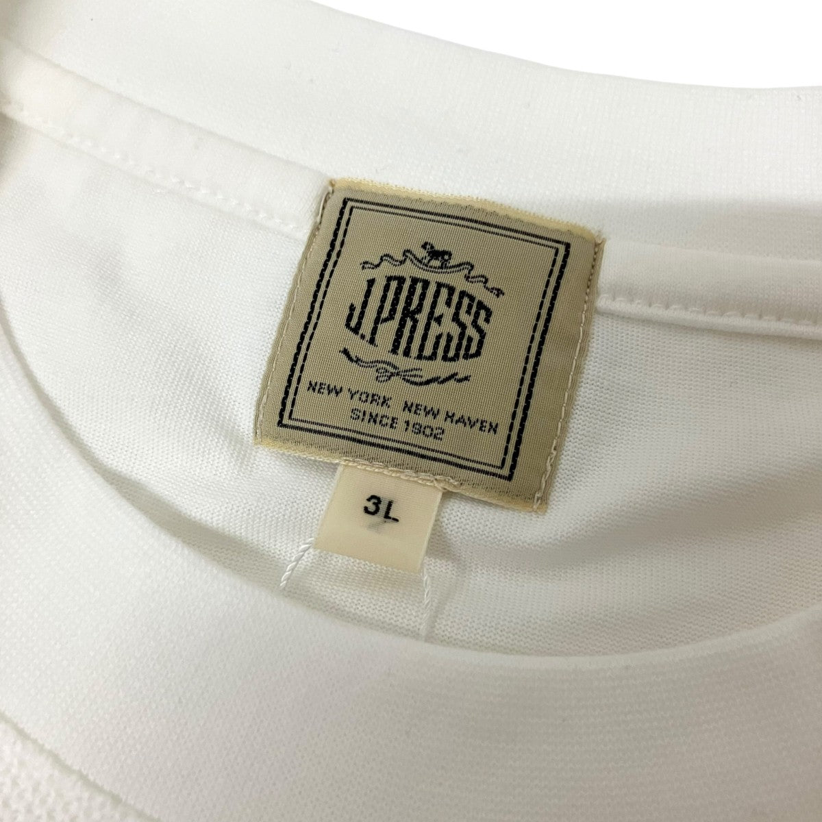 J．PRESS 半袖TシャツKH OX GM 0100 古着・中古-4枚目のアイテム画像