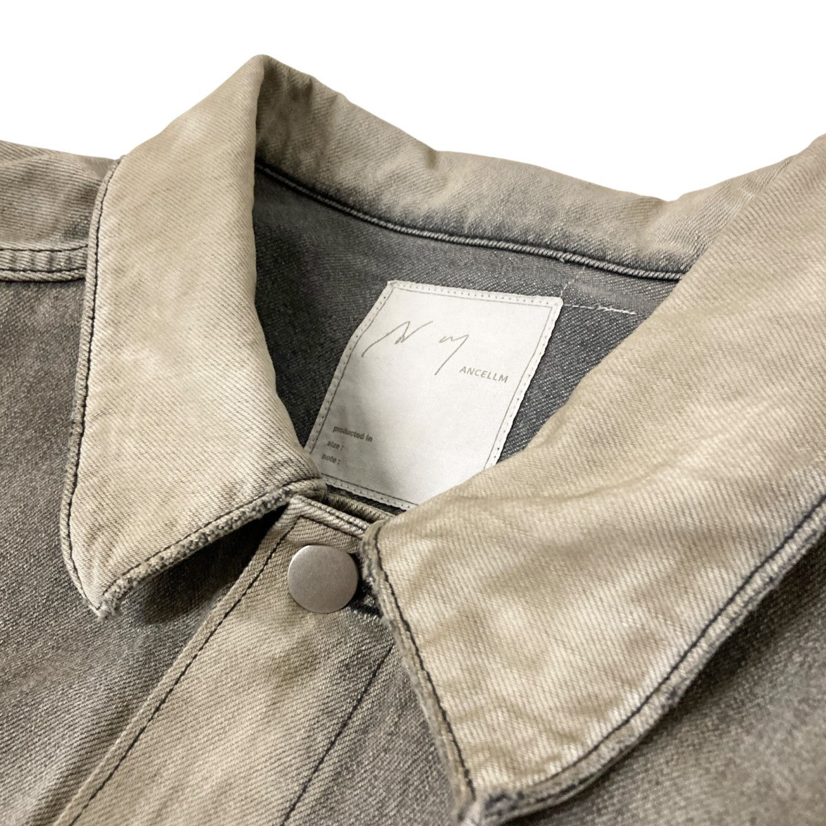 【中古】ancellm ポロシャツ 2 グレー 中古・古着通販】MONCLER (モンクレール) ポロシャツ グレー サイズ:M