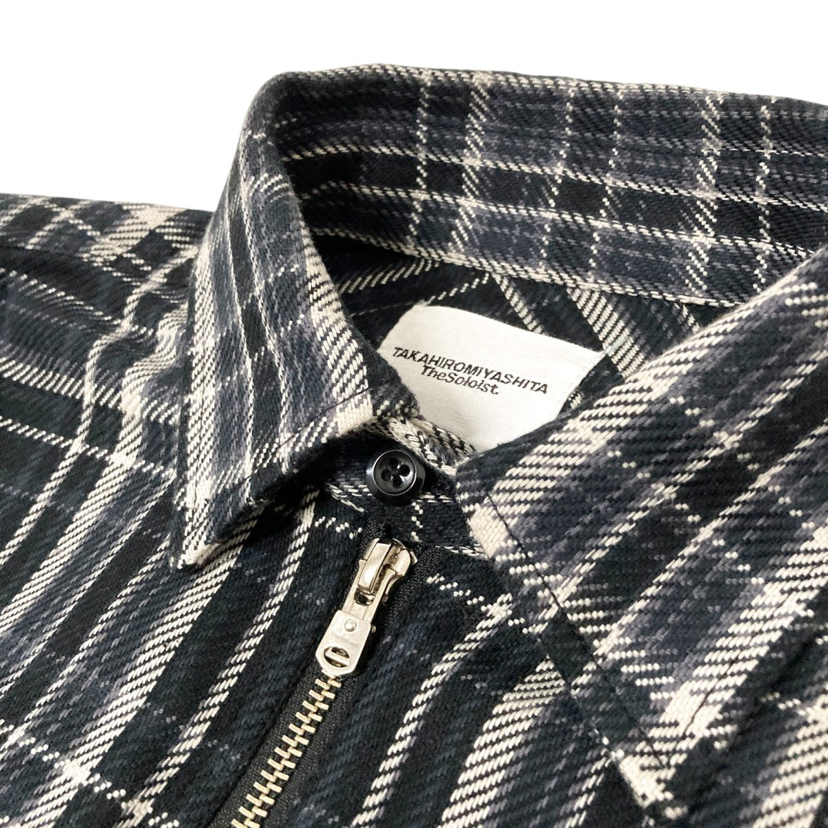 TAKAHIROMIYASHITA TheSoloIst． half zip pullover work shirtハーフジップシャツ0027AW25 古着・中古-3枚目のアイテム画像