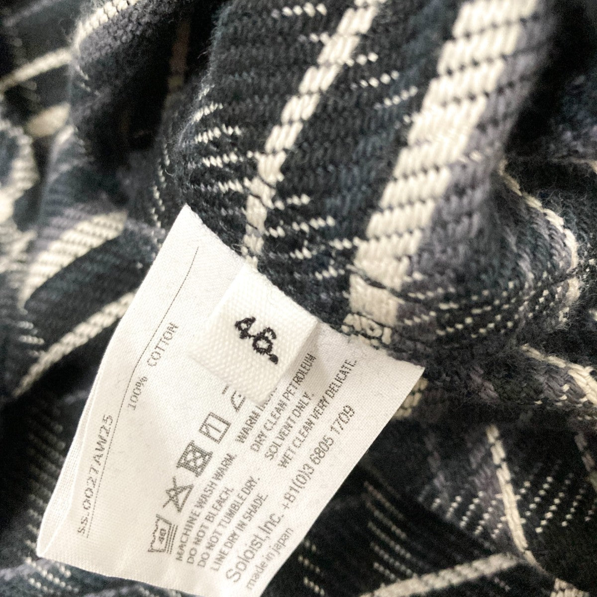 TAKAHIROMIYASHITA TheSoloIst． half zip pullover work shirtハーフジップシャツ0027AW25 古着・中古-4枚目のアイテム画像