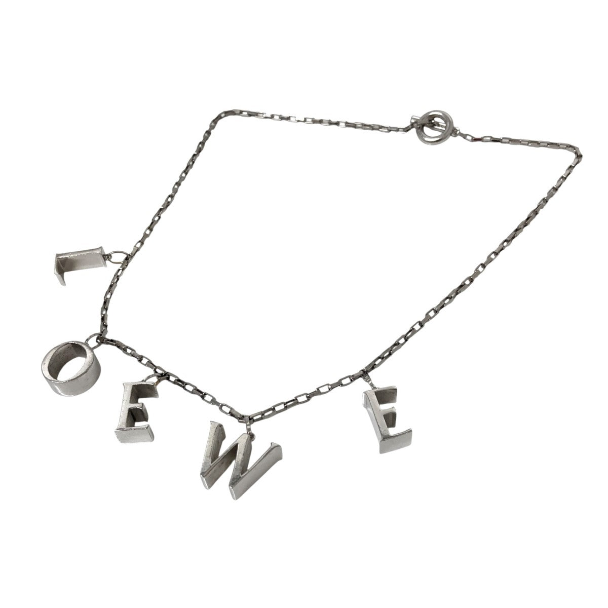 LOEWE アイコンロゴ チェーンネックレス 古着・中古-2枚目のアイテム画像