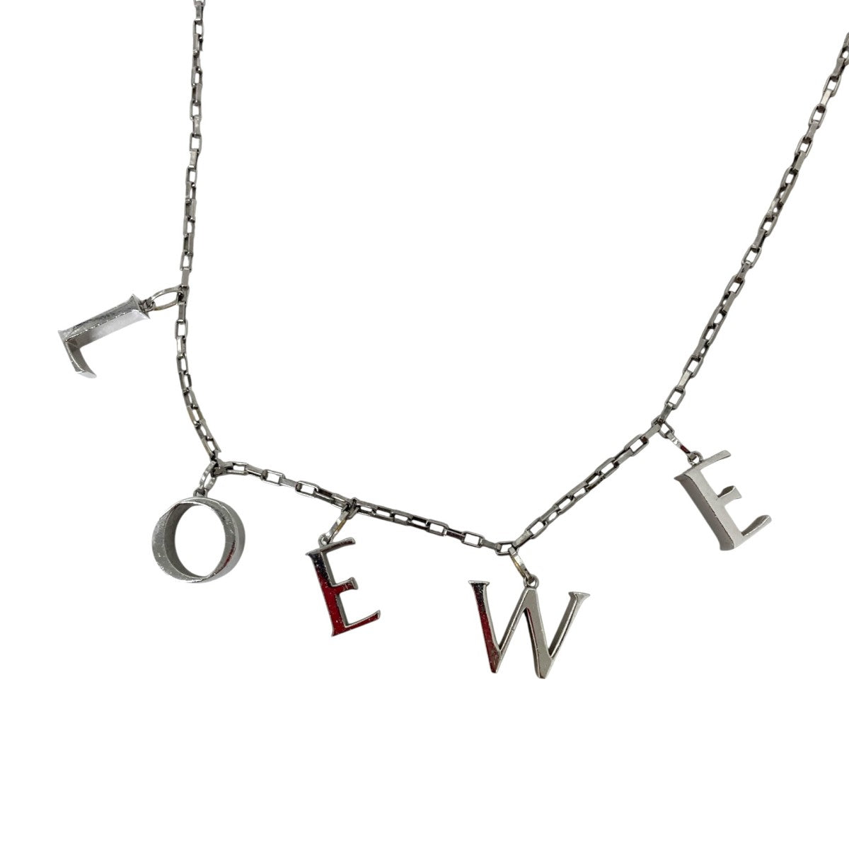 LOEWE アイコンロゴ チェーンネックレス 古着・中古-3枚目のアイテム画像