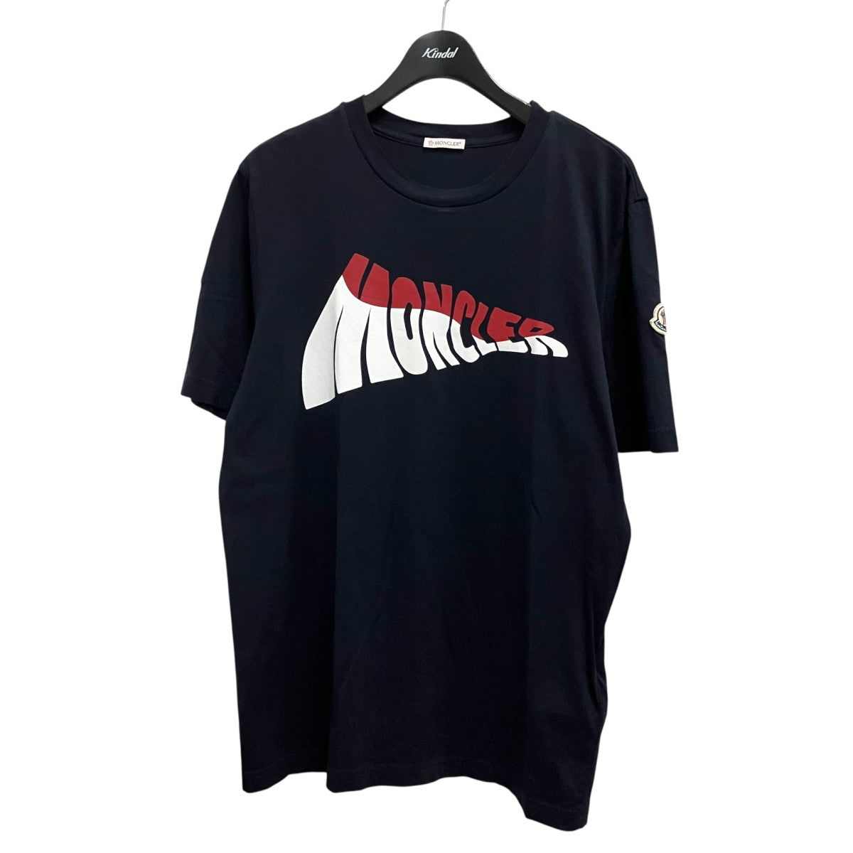 MONCLER プリントTシャツK10918C00058 89A17 古着・中古-1枚目のアイテム画像