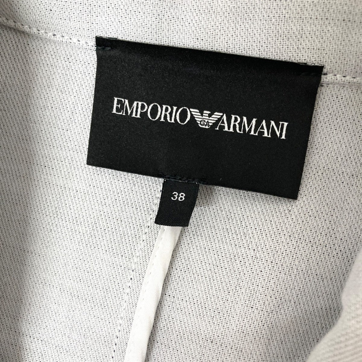 EMPORIO ARMANI ベルト付きコート3H2L79 2N4CZ 古着・中古-4枚目のアイテム画像