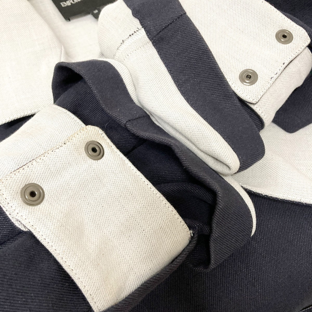 EMPORIO ARMANI ベルト付きコート3H2L79 2N4CZ 古着・中古-7枚目のアイテム画像