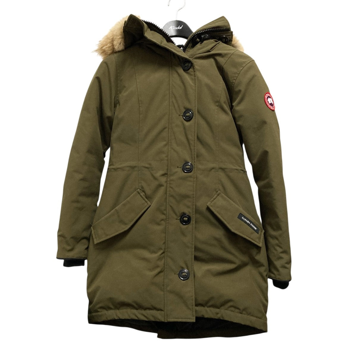 CANADA GOOSE ROSSCLAIR PARKAポリエステル／綿【中綿】ダウン／フェザーダウンジャケット2580LA 古着・中古-1枚目のアイテム画像