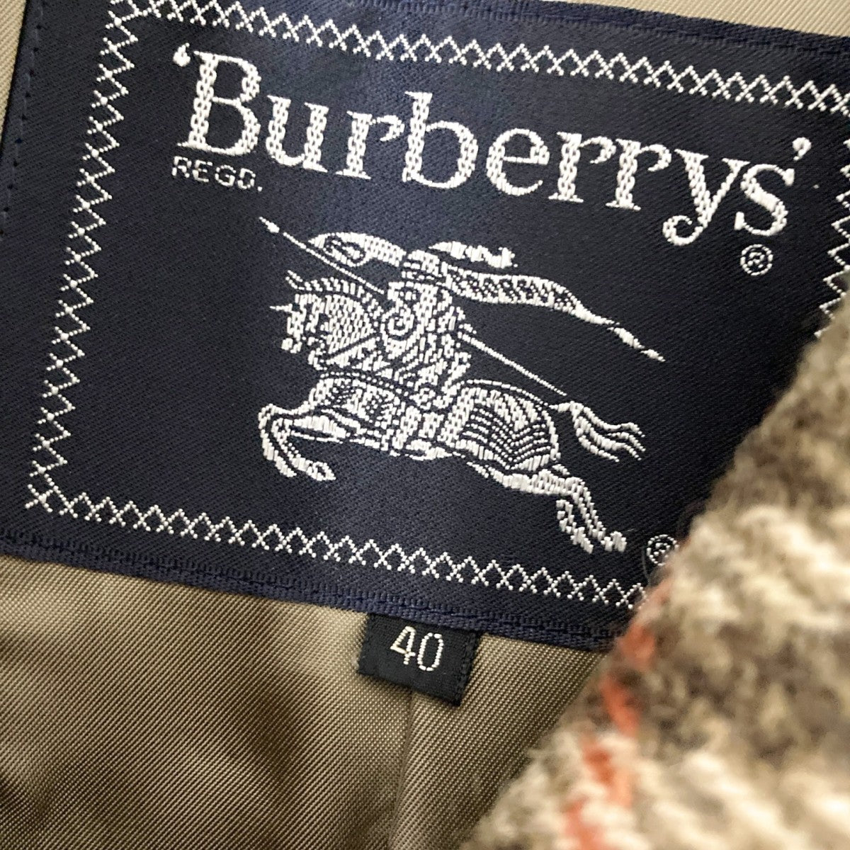 チェックコートFNA30 084