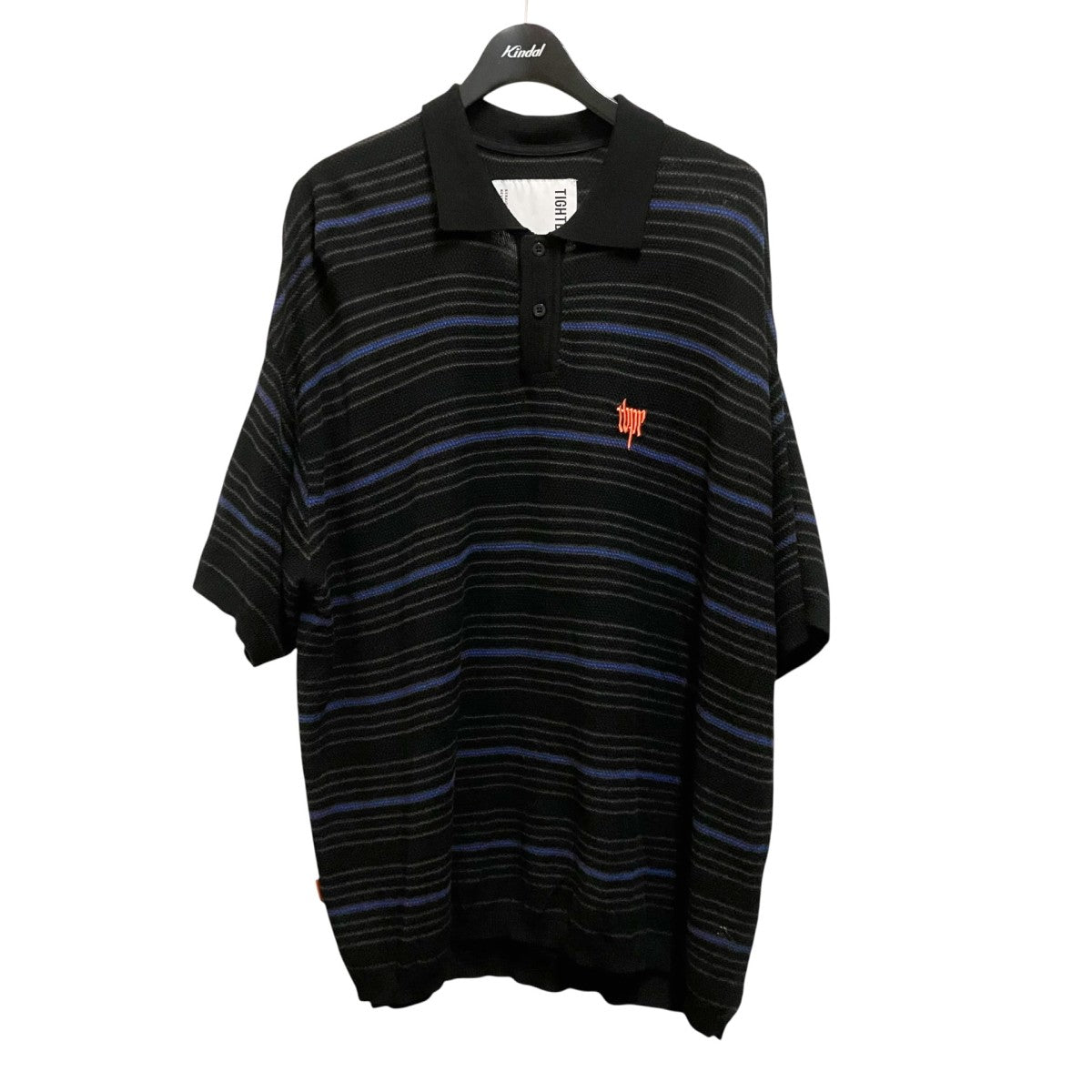 TIGHTBOOTH PRODUCTION BOARDED KNIT POLO SHIRT半袖ポロシャツ 古着・中古-1枚目のアイテム画像