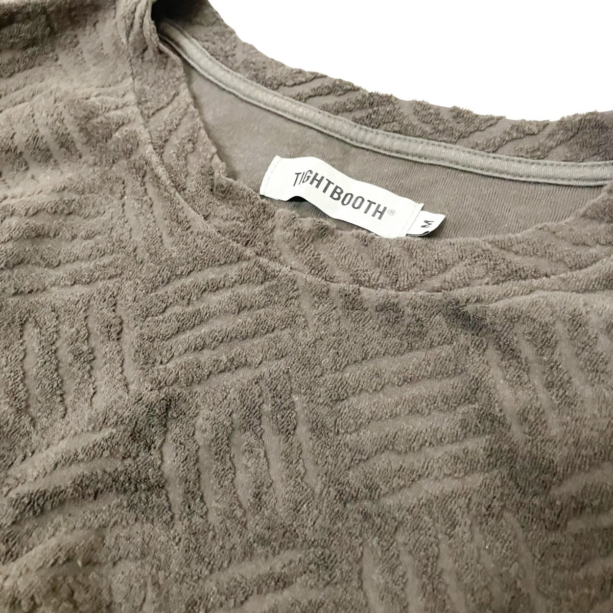 TIGHTBOOTH PRODUCTION CHECKER PLATE T-SHIRTパイルTシャツ 古着・中古-3枚目のアイテム画像