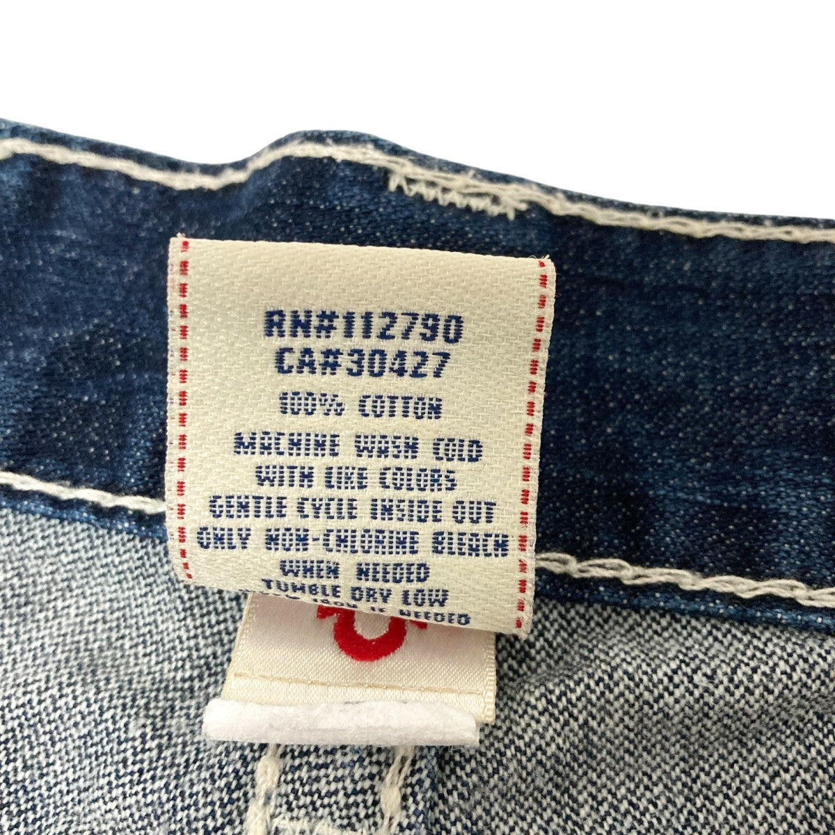 TRUE RELIGION(トゥルーレリジョン) JOEY BIG Tデニムパンツ