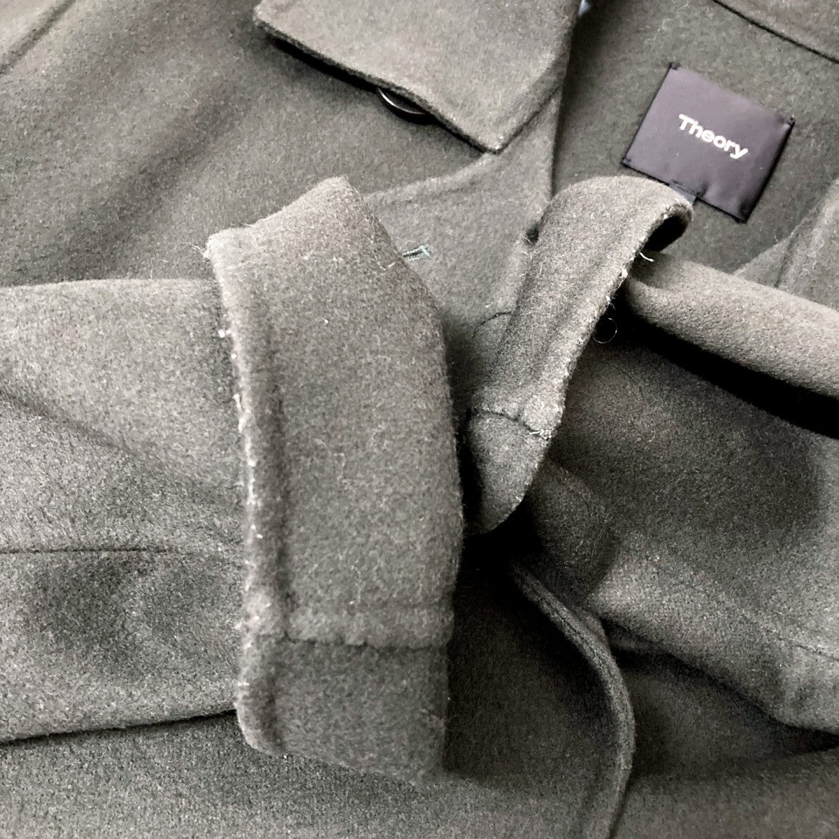 美品 セオリー Theory ウールカシミヤ コンボシャツジャケット 近年モデル THEORY TOKYO EXCLUSIVE | WOMEN（レディース）｜Theory 公式通販サイト