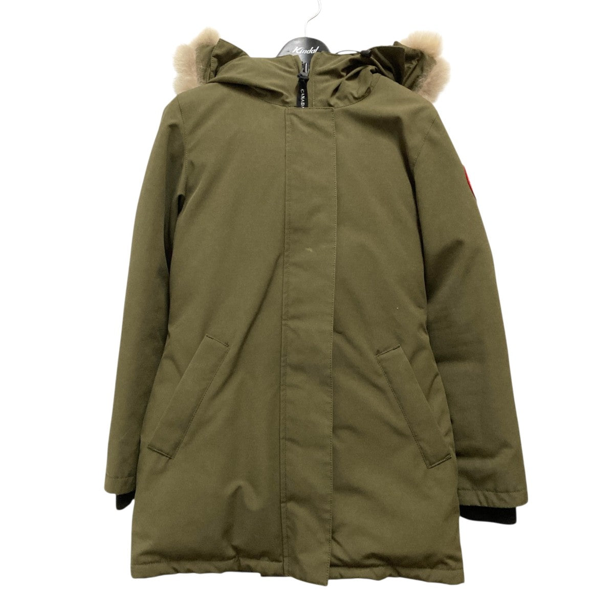 CANADA GOOSE VICTORIA PARKA FFダウンジャケット3037LA 古着・中古-1枚目のアイテム画像