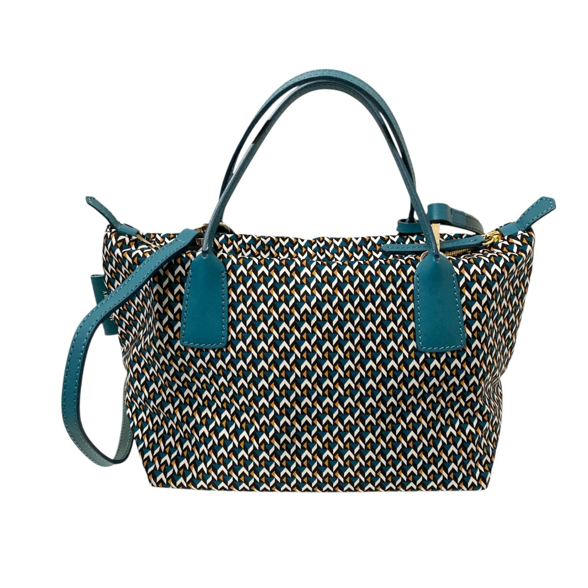 ROBERTA PIERI(ロベルタピエリ) 幾何学模様2WAYショルダーバッグ