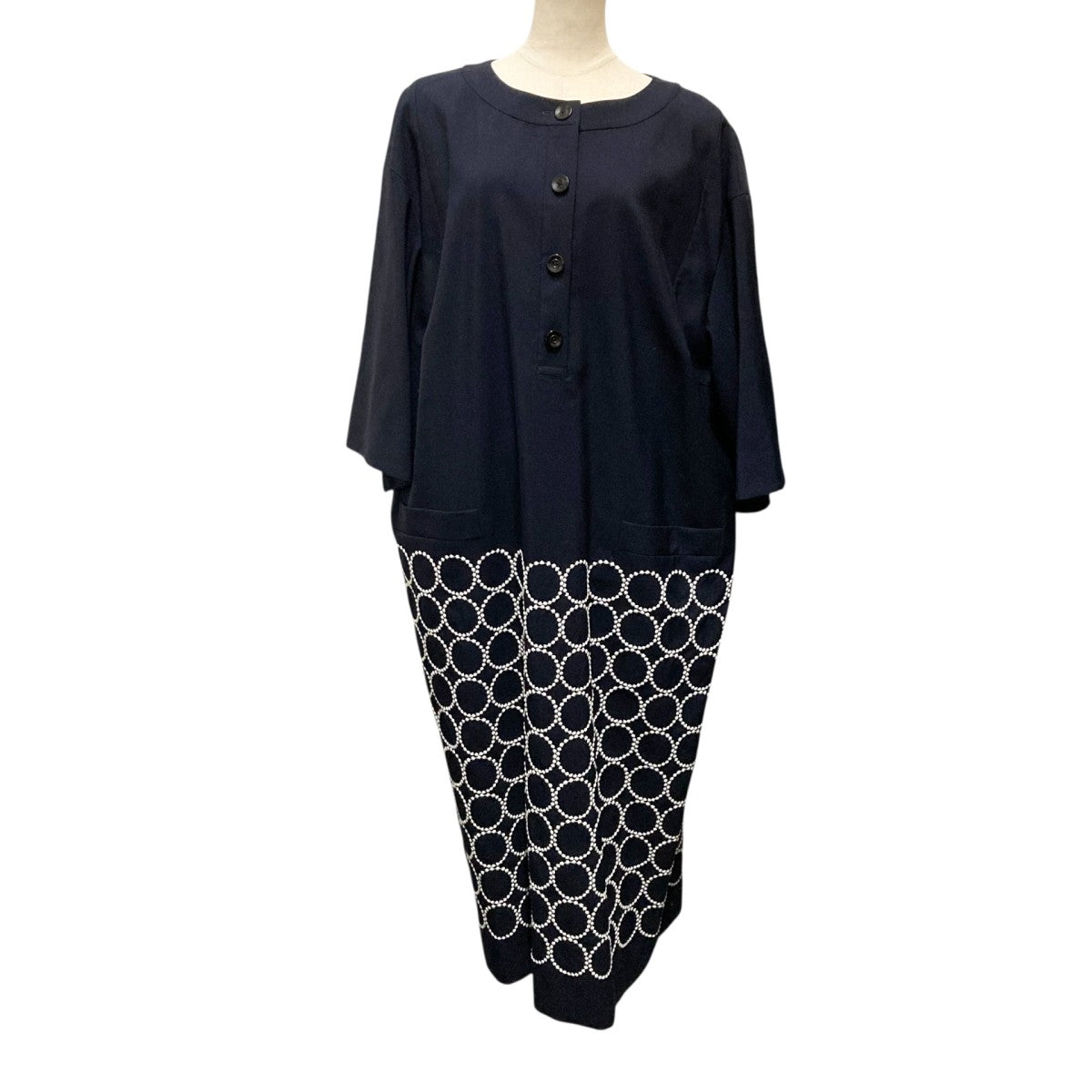 mina perhonen(ミナペルホネン) tambourine刺繍ワンピースaaa3962c