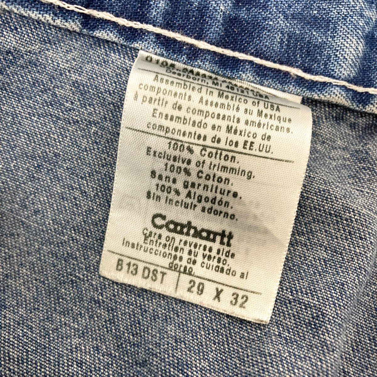 CarHartt(カーハート) ペインター デニムパンツB13 DST B13 DST ブルー