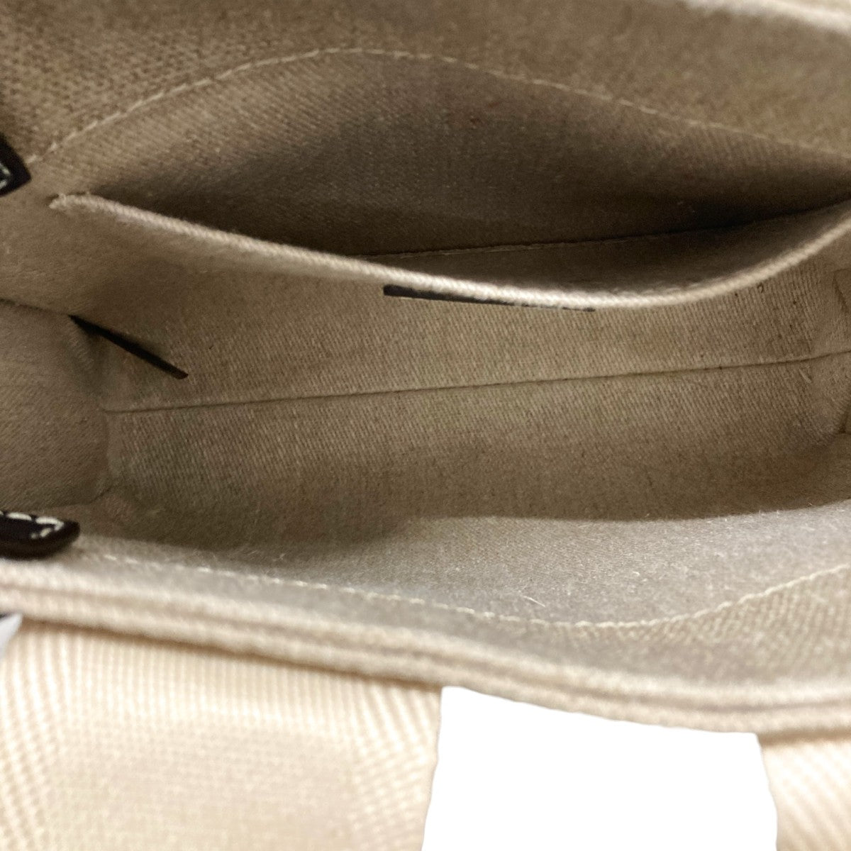 Chloe WOODY SMALL TOTE WITH STRAPトートバッグ 古着・中古-6枚目のアイテム画像