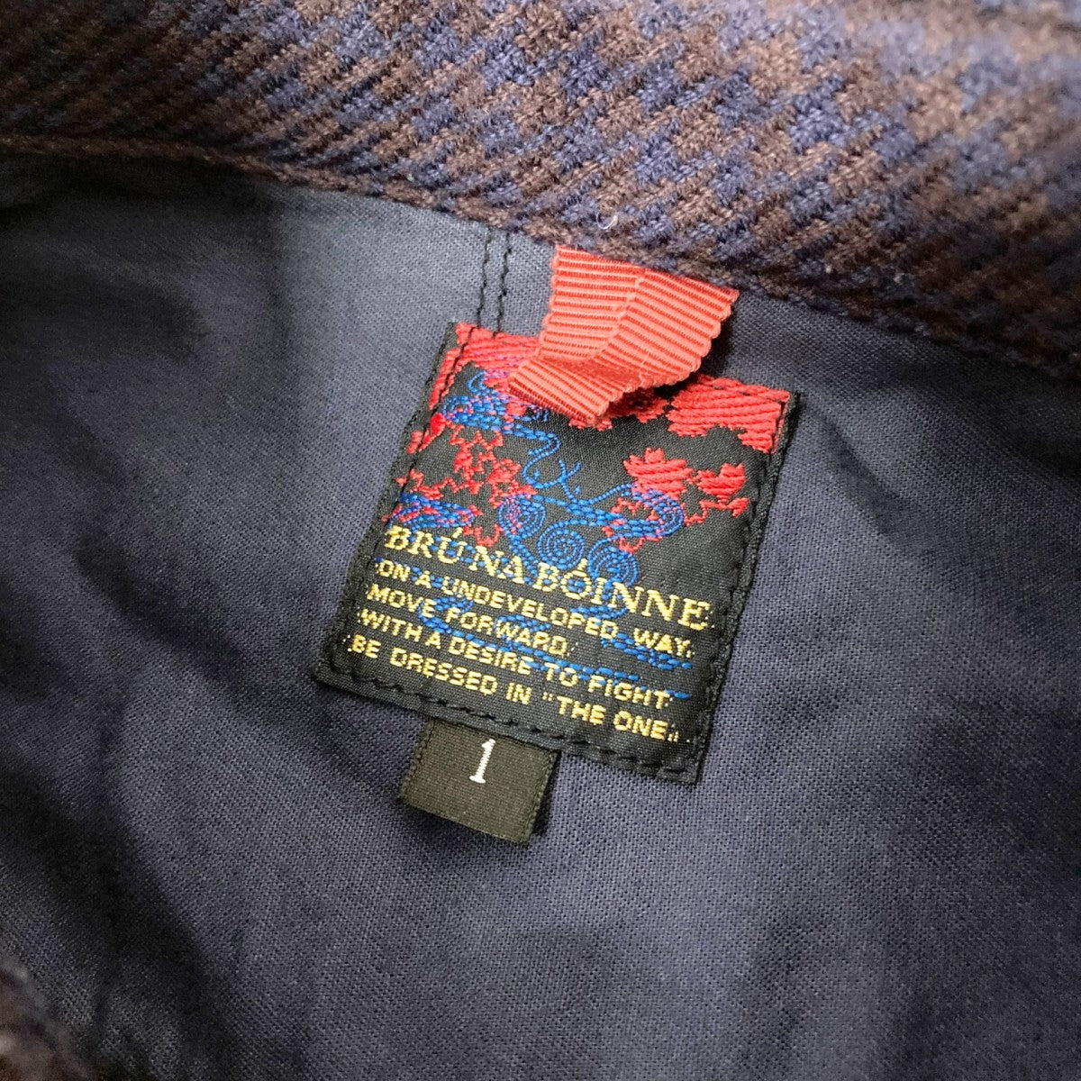 BRU NA BOINNE 長袖シャツ4173 古着・中古-4枚目のアイテム画像