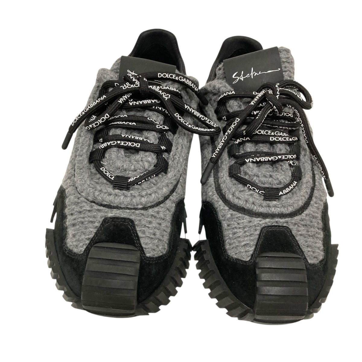 DOLCE ＆ GABBANA ニットスニーカーCS1826 古着・中古-2枚目のアイテム画像