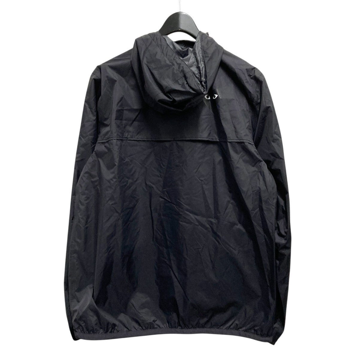 PLAY COMME des GARCONS×K-way フーデットジャケット ブラック サイズ
