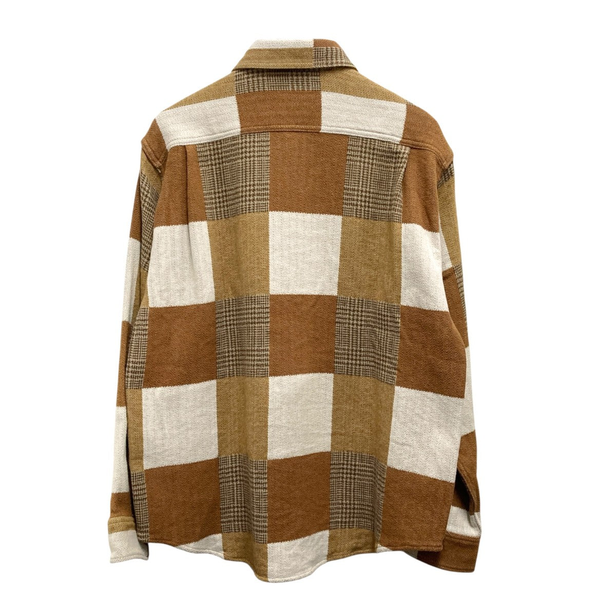 SUGAR CANE ATCHWORK CHECK WORK SHIRTチェックシャツSC29589 古着・中古-2枚目のアイテム画像