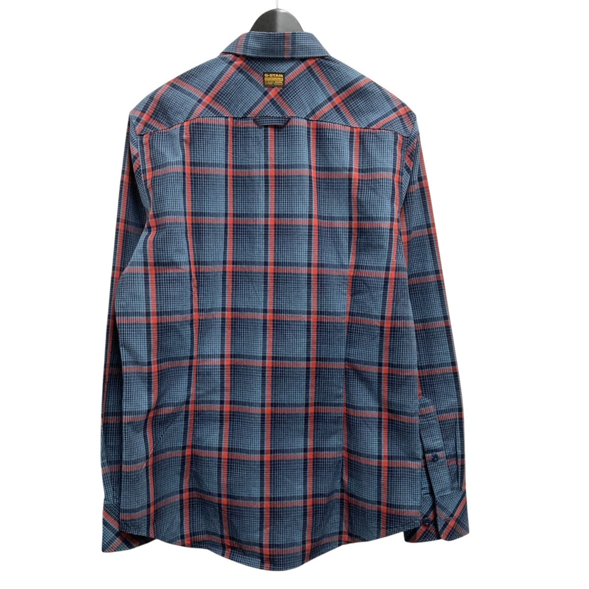 G-STAR RAW Bristum 2．0 Slim Shirtチェック長袖シャツD23553 D412 古着・中古-2枚目のアイテム画像