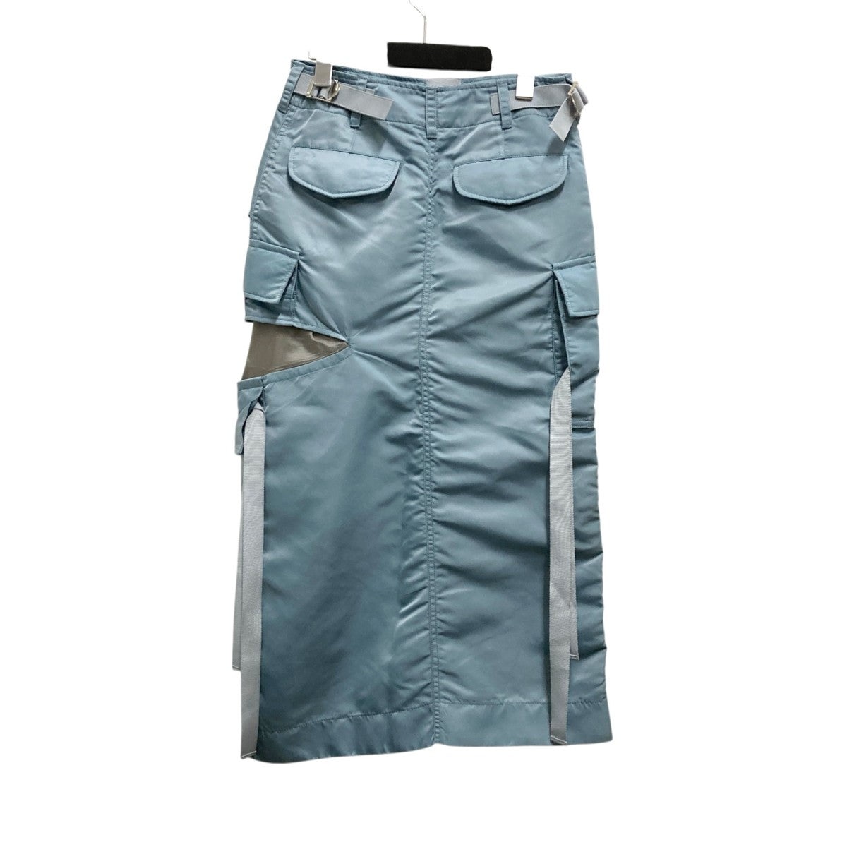 sacai ナイロン　ツイル　スカート　22-06064 sacai(サカイ) ナイロンツイルスカート22 06064 22 06064 スカイブルー