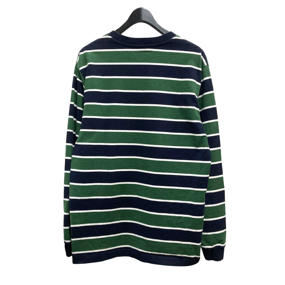 LACOSTE ボーダー長袖カットソーTH717PL 古着・中古-2枚目のアイテム画像