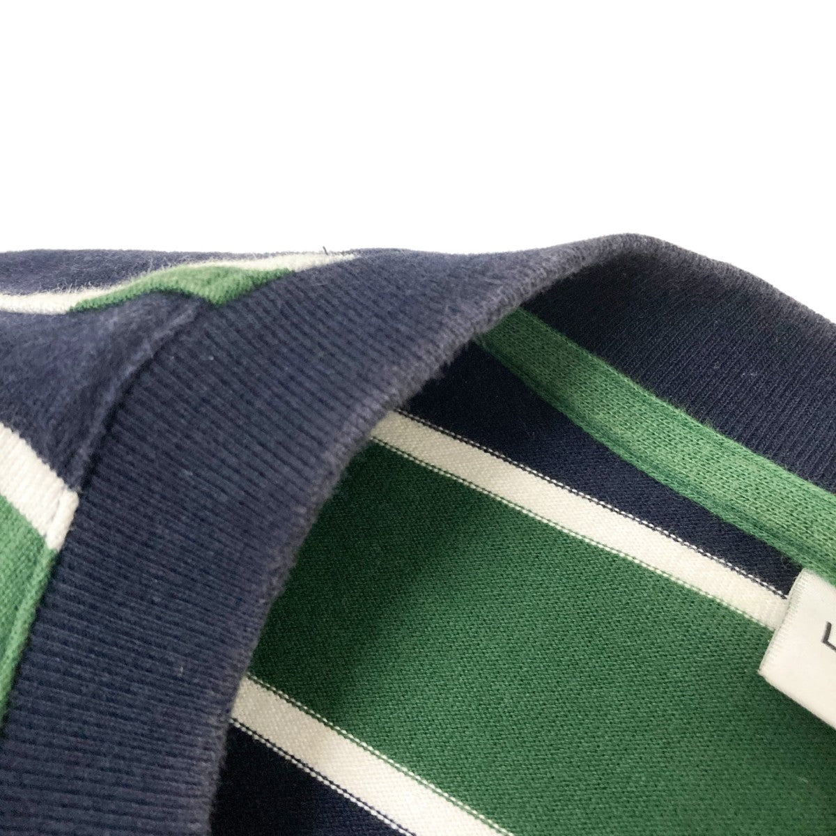 LACOSTE ボーダー長袖カットソーTH717PL 古着・中古-5枚目のアイテム画像