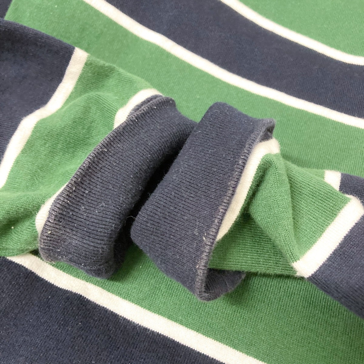 LACOSTE ボーダー長袖カットソーTH717PL 古着・中古-6枚目のアイテム画像