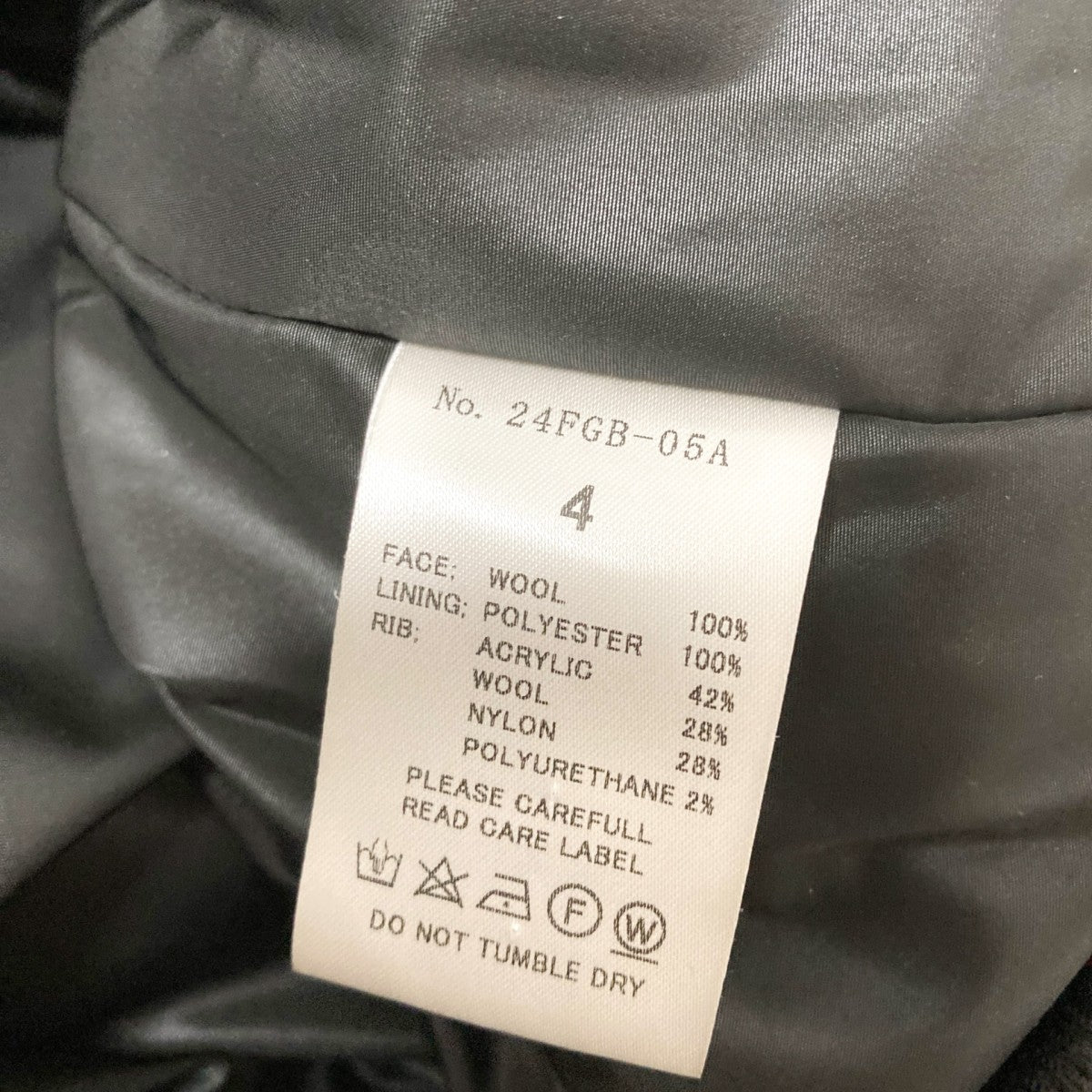 100S MELTON JKTスタジャン24FGB 05A