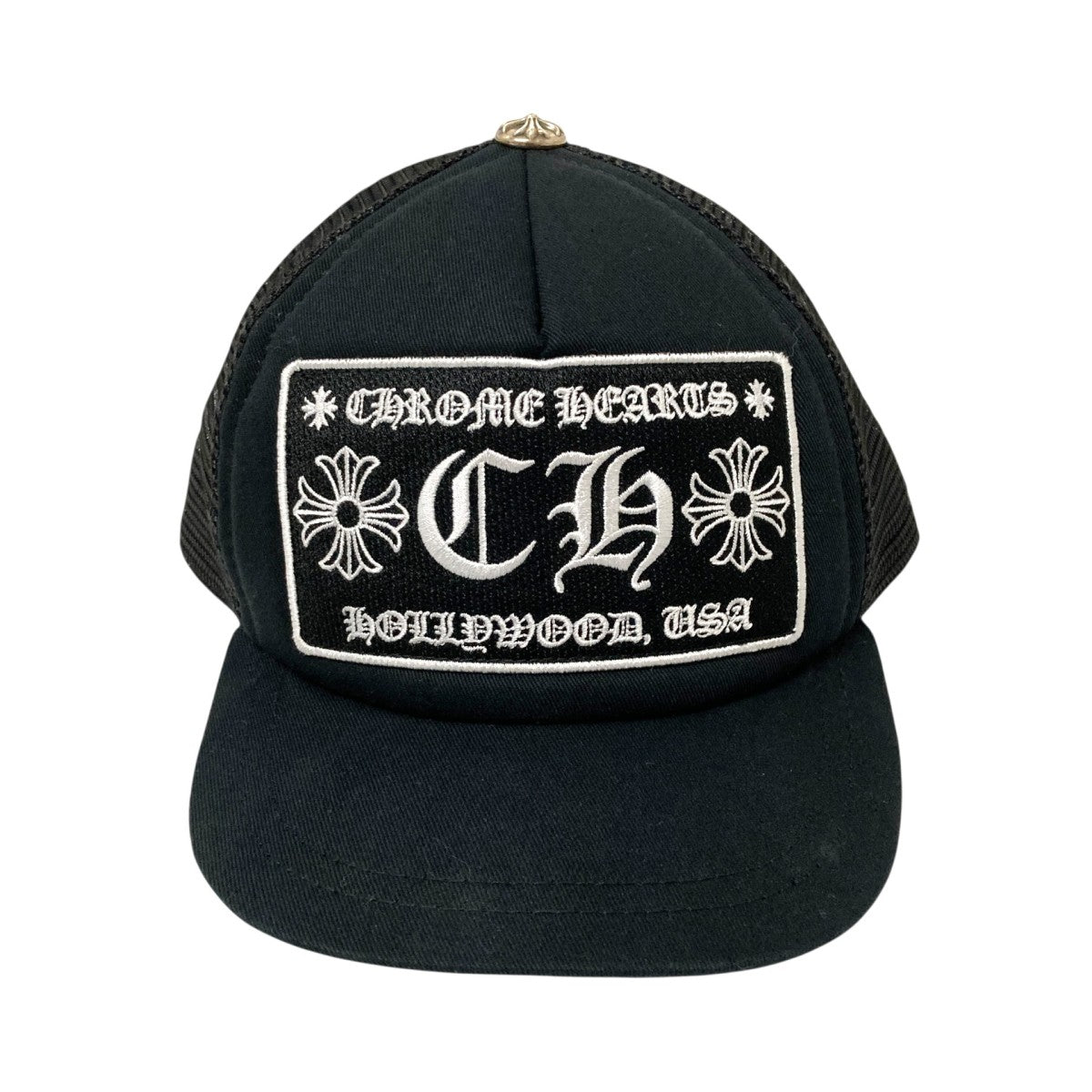 CHROME HEARTS メッシュ帽子 CHROME HEARTS(クロムハーツ) CH TRUCKER CAPメッシュキャップ