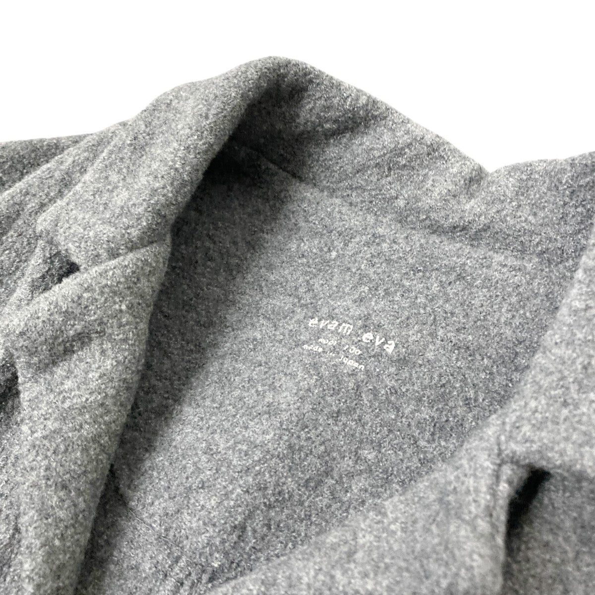 evam eva ロングコートE143K051 古着・中古-3枚目のアイテム画像