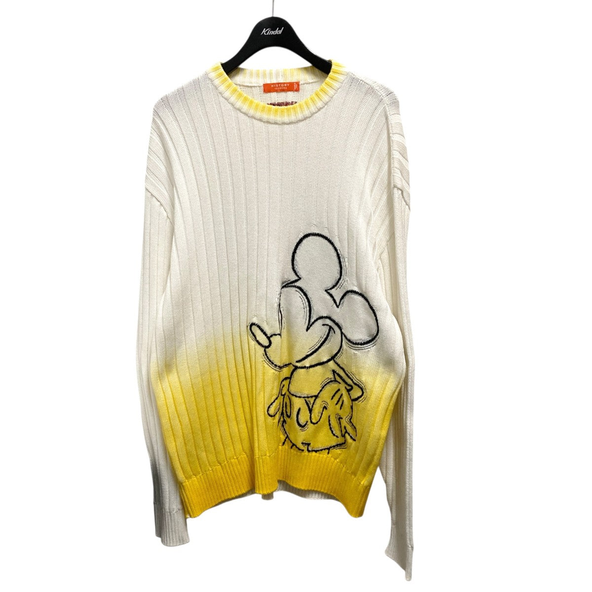ICEBERG HISTORY×Disney グラデーションニット 古着・中古-1枚目のアイテム画像